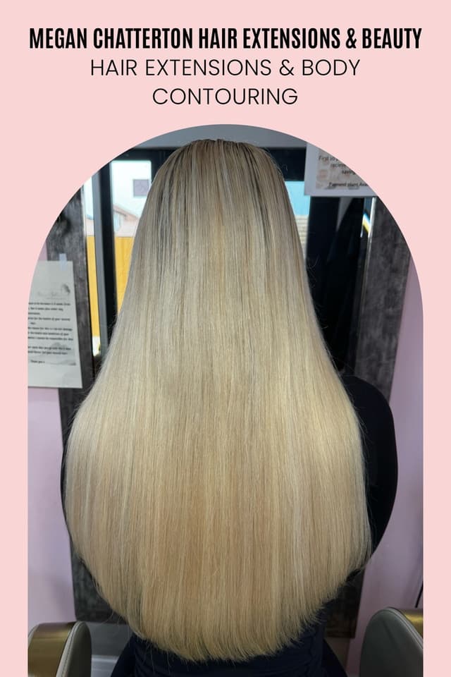Megan Chatterton hair extensions & beauty