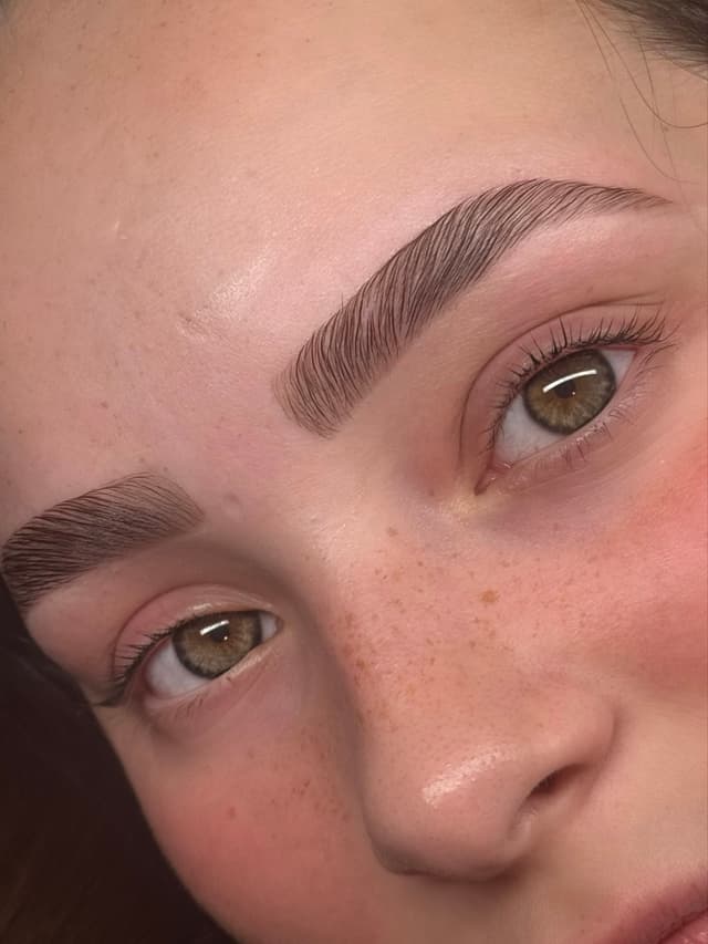 brow lam, wax & tint