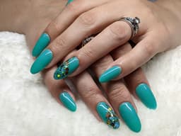 One of my first sets of gel tips