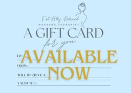 Gift cards available