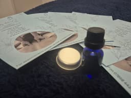 Mini aromatherapy bottles and moisturiser pots available to buy