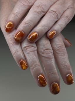 less chatty nail art