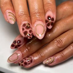 Intricate nail design