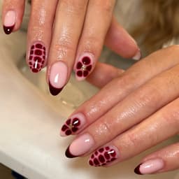 Intricate nail design