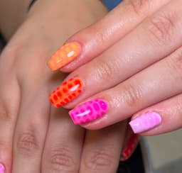 Intricate nail design