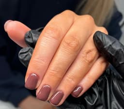 BIAB with gel colour