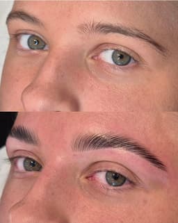 Brow lamination & Tint 🤍