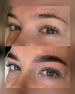 Brow lamination & Lash lift 🤍