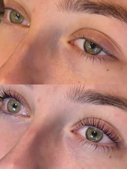 Lash lift & tint 🤍
