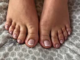French Manicure Pedi