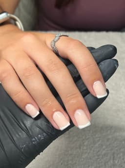 Gel Manicure with French