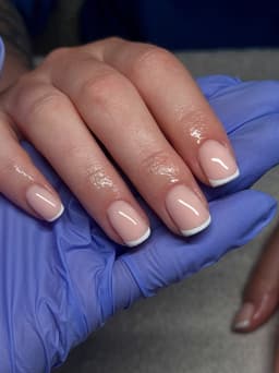 Builder gel with french