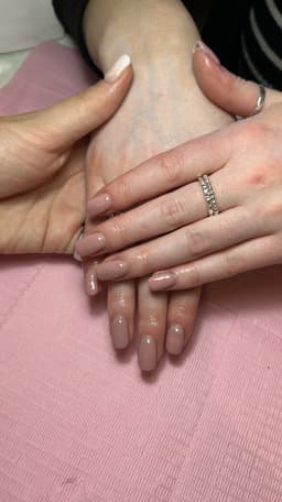 Builder Gel Mani with Gel Polish