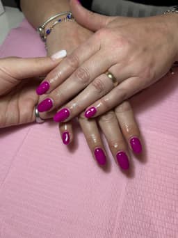 Builder Gel Mani with Gel Polish
