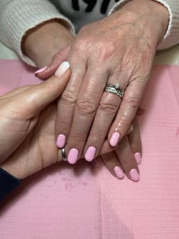 Builder Gel Mani with Gel Polish