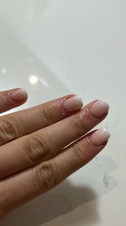 Builder Gel  Mani with French Ombré