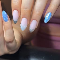 Acrylics (medium) with a level 2 design