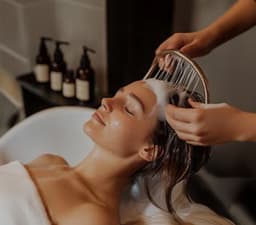 The water fall halo treatment