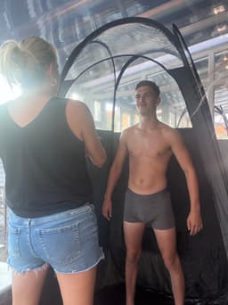 Spray Tans aren't just for the ladies!!